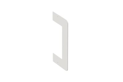 Wallframe 110/52 White RAL9003