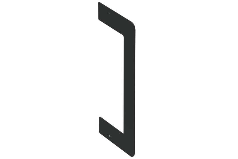 Wallframe 170A/72 Black RAL9017 (STA550140)