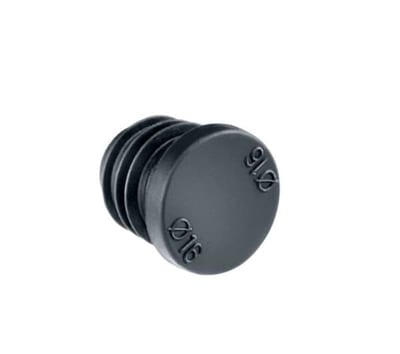 Kaiser 1040-16 Pipe Seal 16 mm, Push-Through Membrane, Black