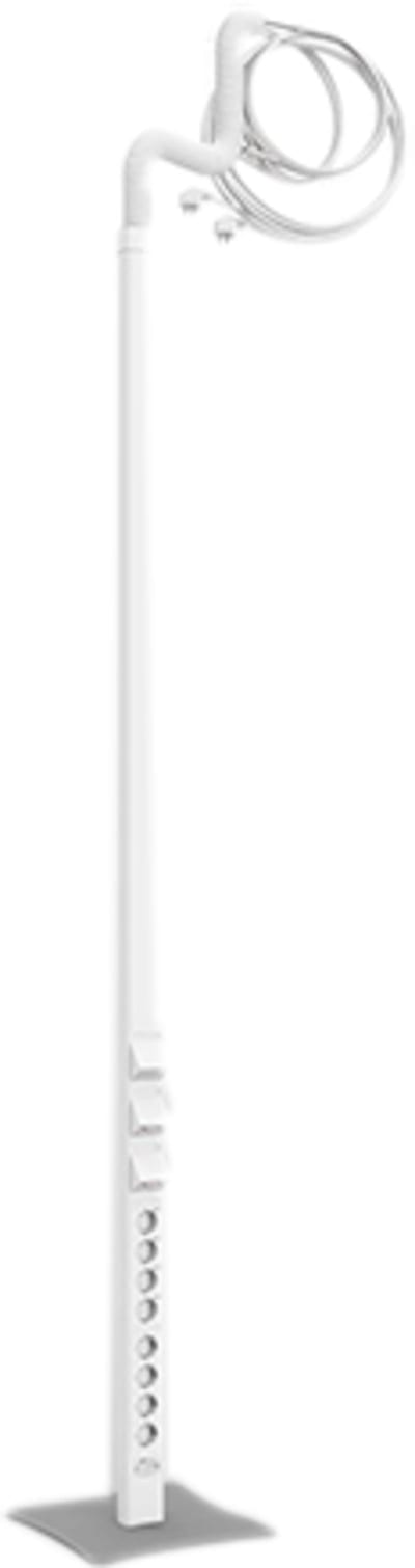 Elis Elektro MP-U504V MP-Flex Branch Pole 2500 mm White