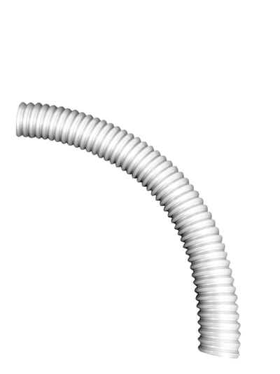 Flexible hose Ø50 2M White MP-U070V