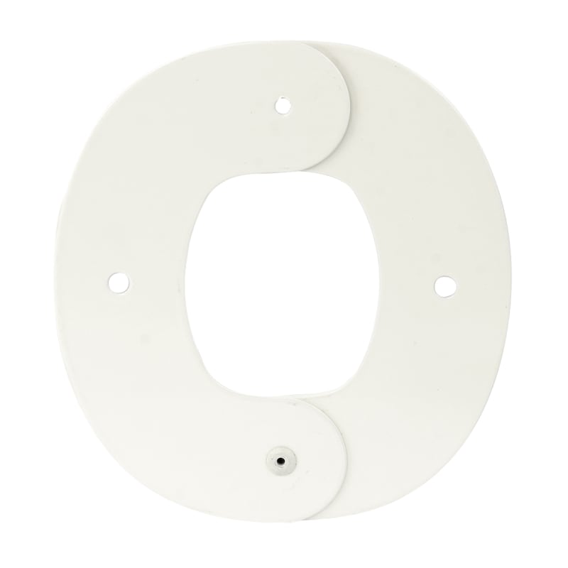 Elis Elektro MP-Duo Ceiling Rosette MP-U082V Aluminium White (1205079)