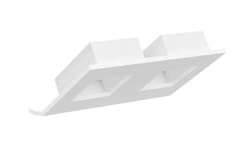 Mounting Insert for 2 × RJ45 Keystone Modules MP-U172V (1205095)
