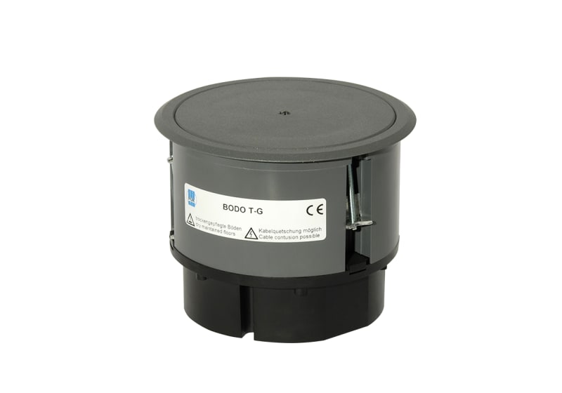 Floor Box aluminium round Ø133 BODO N (BODO T-G)