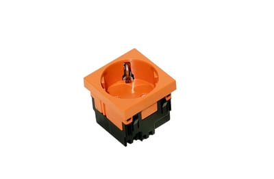 230V single f/ floor box Orange UST45-O 1