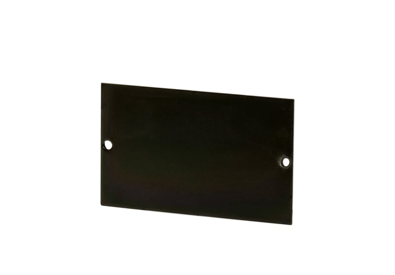 Mounting plate Blind Black