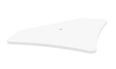 Rod Foot against wall White