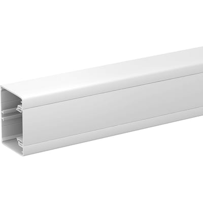Schneider Electric OptiLine 45 - installation trunking - 75X55 mm - PVC - polar white - 2000 mm ISM10100P