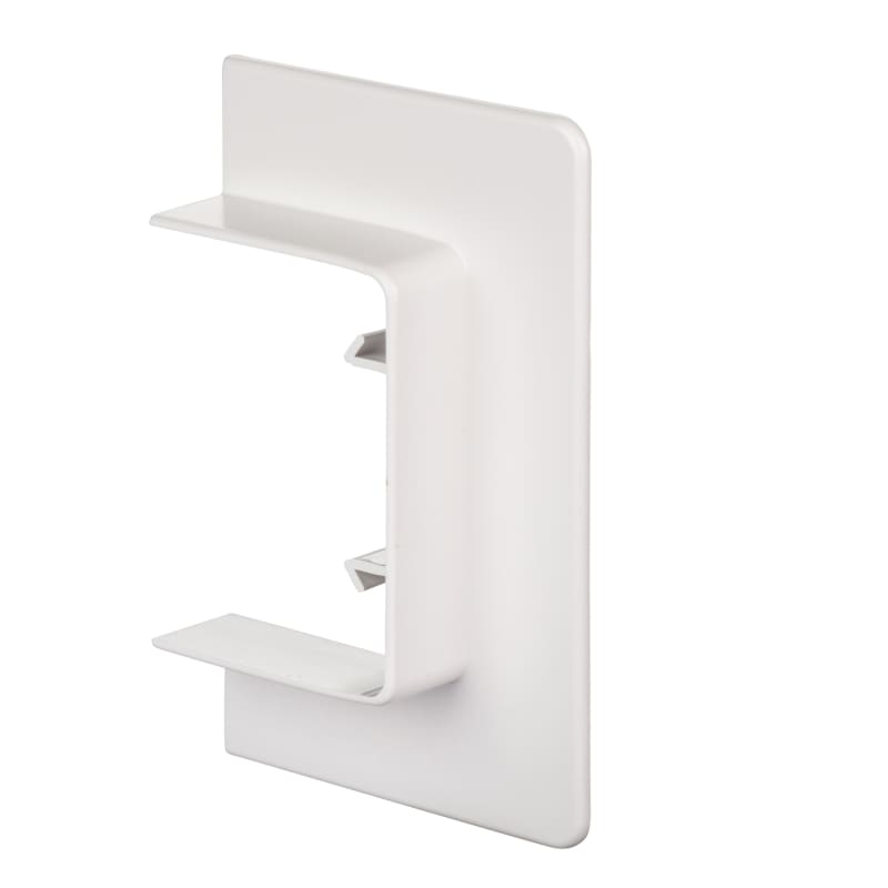 Schneider Electric OptiLine 45 - wall/ceiling frame - 75 x 55 mm - PC/ABS - polar white ISM10105P