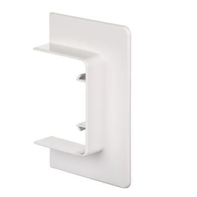 Schneider Electric OptiLine 45 - wall/ceiling frame - 75 x 55 mm - PC/ABS - polar white ISM10105P