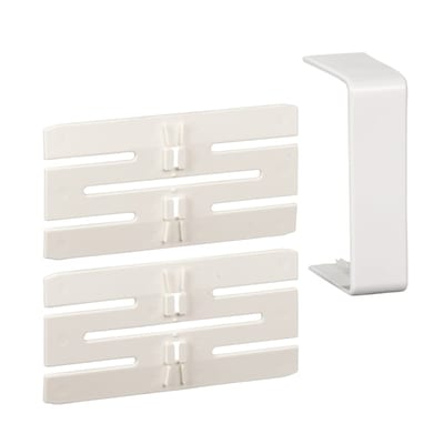 Schneider Electric OptiLine 45 - joint cover piece - 75 x 55 mm - PC/ABS - polar white ISM10106P