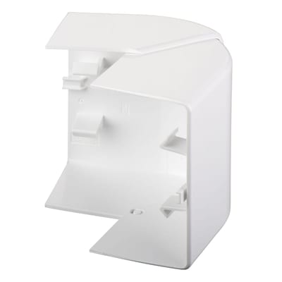 Schneider Electric OptiLine 45 - external corner - 95 x 55 mm - PC/ABS - polar white ISM10202P