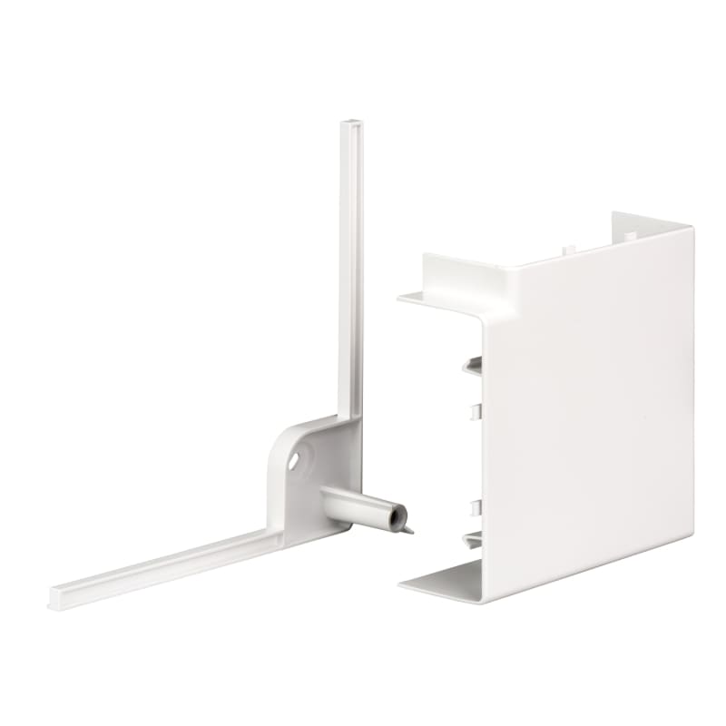 Schneider Electric OptiLine 45 - bend 90° - 140 x 55 mm - PC/ABS - polar white ISM10303P