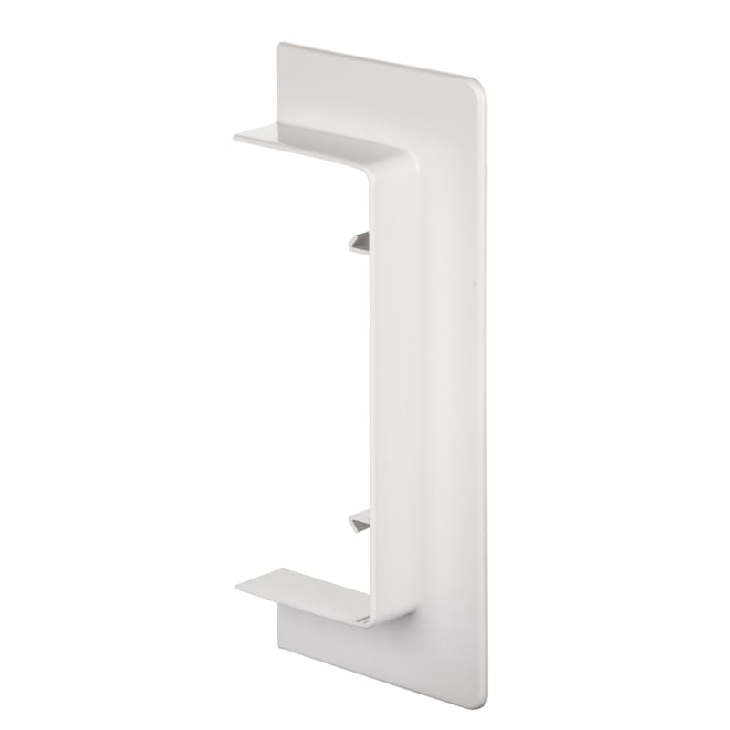 Schneider Electric OptiLine 45 - wall/ceiling frame - 140 x 55 mm - PC/ABS - polar white ISM10305P
