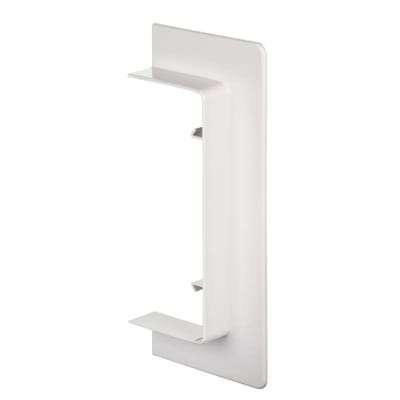 Schneider Electric OptiLine 45 - wall/ceiling frame - 140 x 55 mm - PC/ABS - polar white ISM10305P