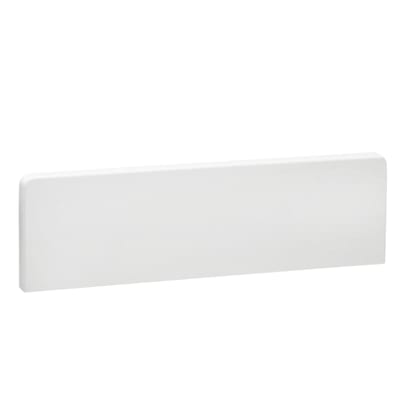 Schneider Electric OptiLine 45/70 - stop end - 185 x 55 mm - PC/ABS - polar white ISM10504P
