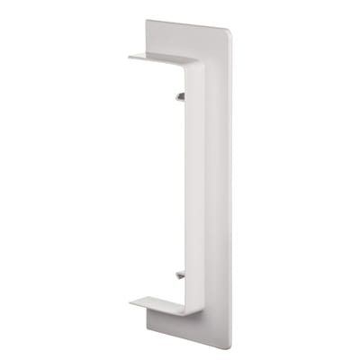 Schneider Electric OptiLine 45 - wall/ceiling frame - 185 x 55 mm - PC/ABS - polar white ISM10505P