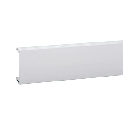Schneider Electric OptiLine 45 - front cover - 45 mm - PVC - polar white ISM10900P