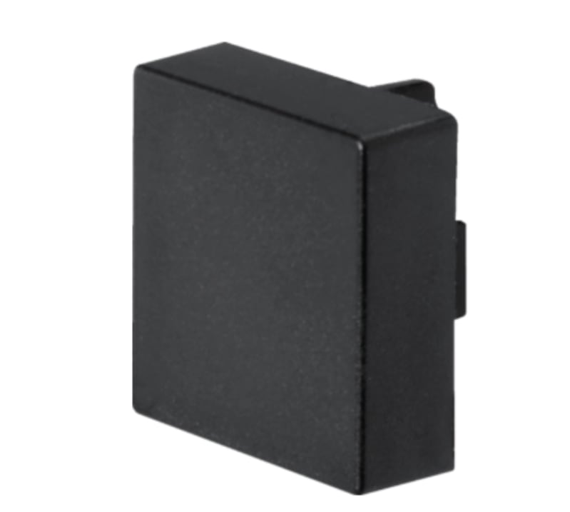 10 pcs End cover 10X10MM black (LF1001069011)