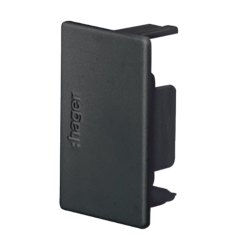 End cover 30X30MM black (LF3003069011)
