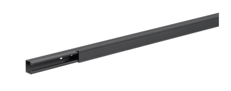 Mini Trunking 10X10MM black with tape 2M (LF1001009011A)