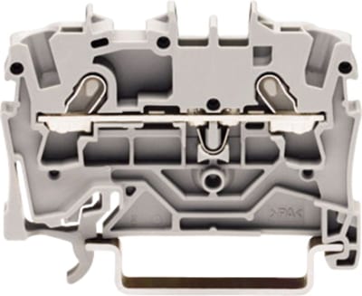 2-Conductor through terminal block, 1.5 mm², for DIN-rail 35 x 15 and 35 x 7.5 (2001-1201)