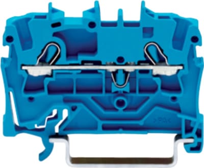 2-Conductor through terminal block, 2.5 mm², for DIN-rail 35 x 15 and 35 x 7.5 (2002-1204)