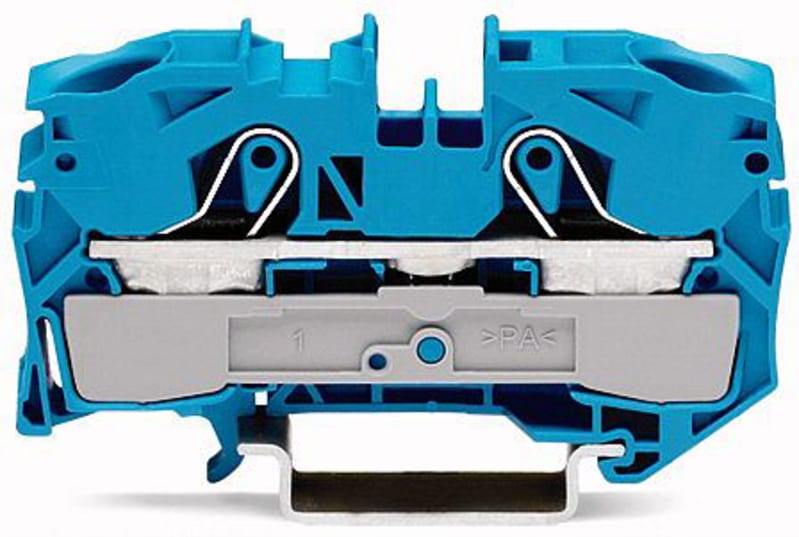 2-Conductor through terminal block, 16 mm², for DIN-rail 35 x 15 and 35 x 7.5 (2016-1204)