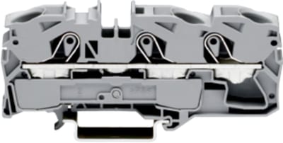 3-Conductor through terminal block, 16 mm², for DIN-rail 35 x 15 and 35 x 7.5 (2016-1301)