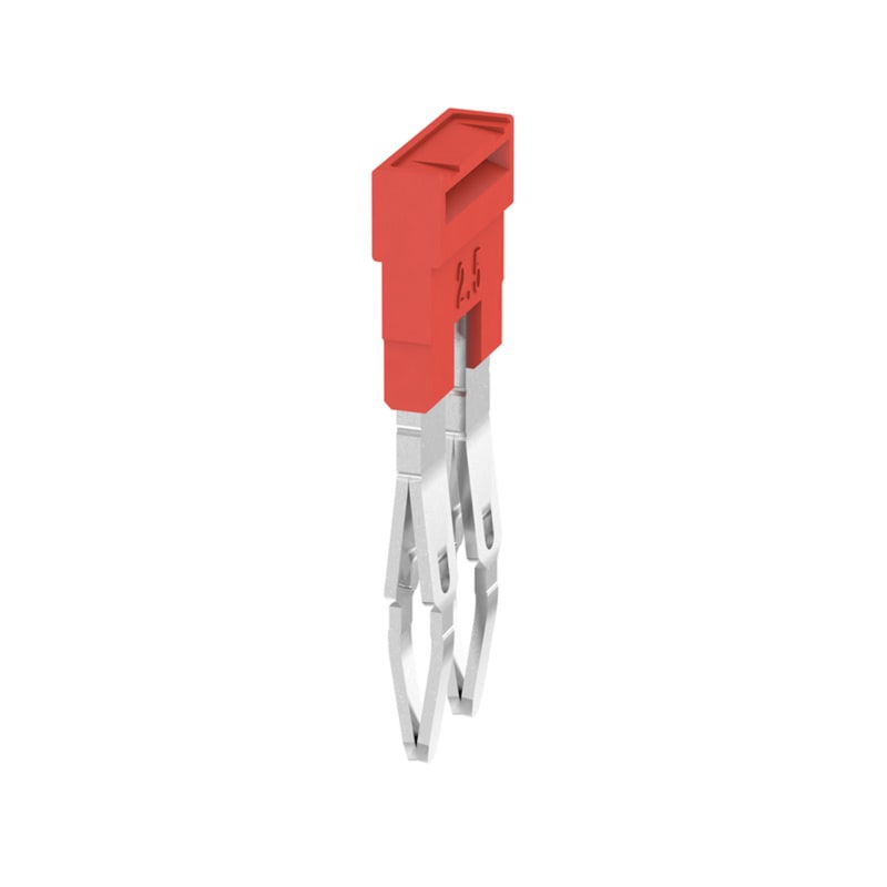 Cross-connector ZQV 2.5N/2 RD red