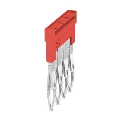Cross-connector ZQV 2.5N/4 RD red