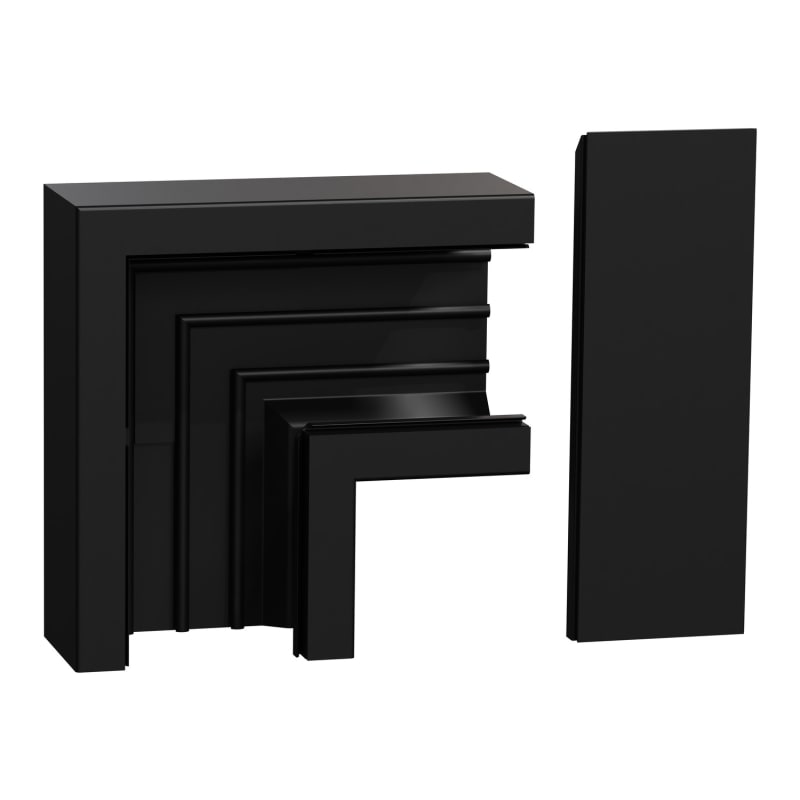 L-Piece TEK-123PV LS - Black (INS60603)