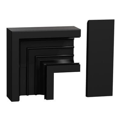 L-Piece TEK-123PV LS - Black