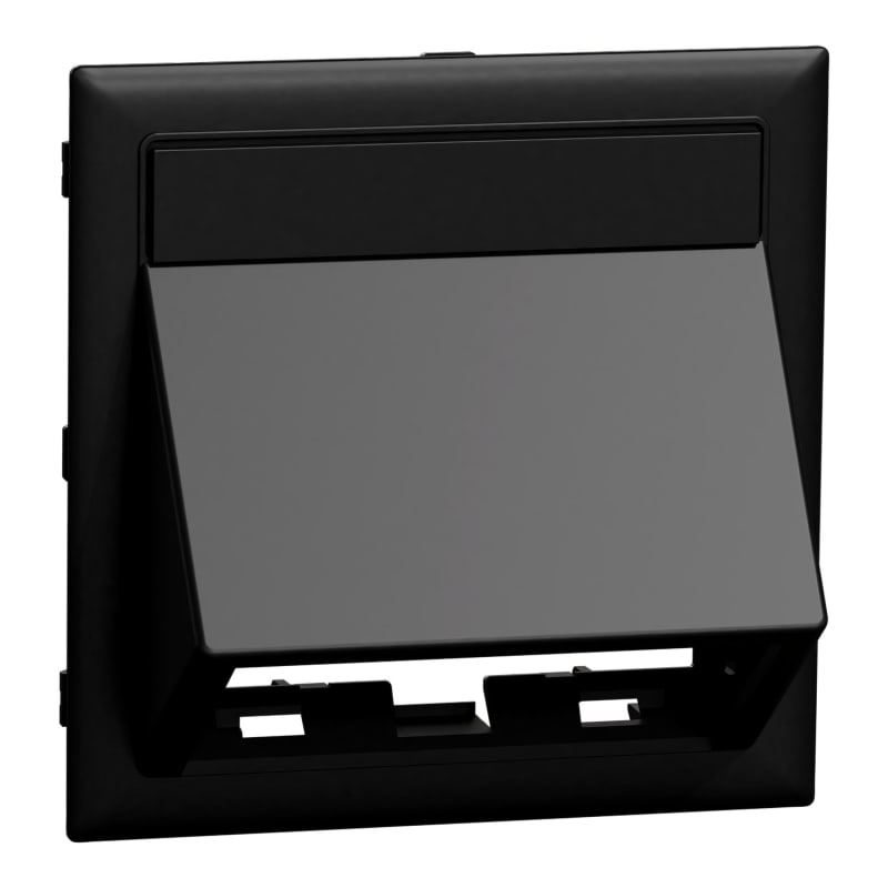 CYB-BK1 data cover, snap-on, angled, black (INS60703)