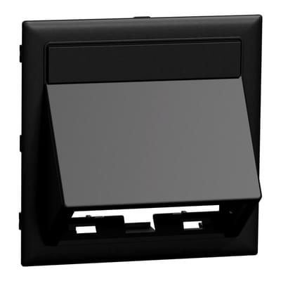 CYB-BK1 data cover, snap-on, angled, black