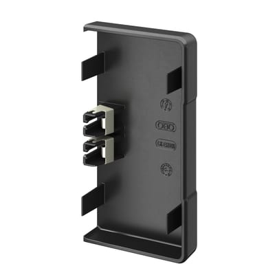 End piece GK-E53100SW black RAL 9005