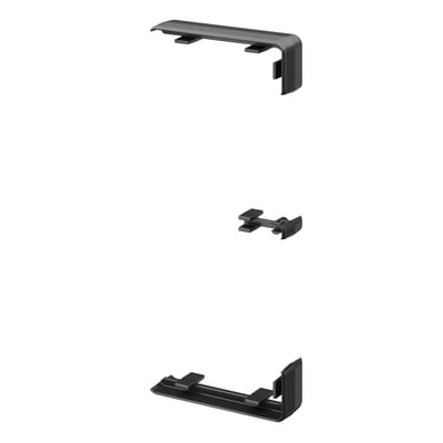 OBO Bettermann Joint Cover for Rapid 45-2 100 and 165, Black