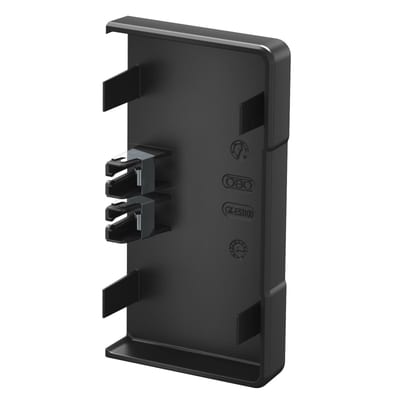OBO Bettermann GK 70130 end piece black GK-E70130SW