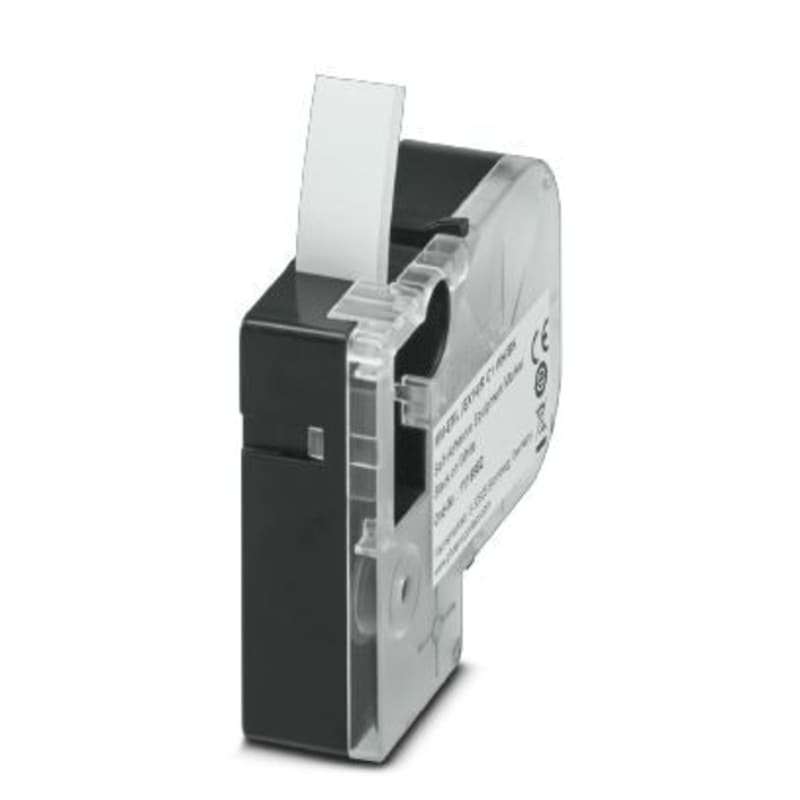 LABEL, ROLL, White/SVAR EX14 (mm-Eml(EX14)RC1WH/Bk)
