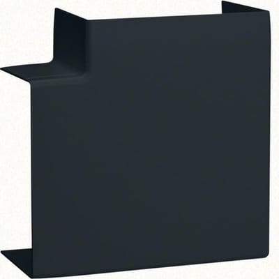 Flat angle for LF channel 60X110 BLACK