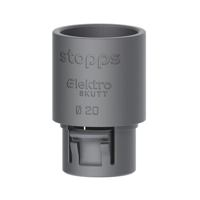 Enclosure coupling End stop 20mm