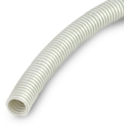 Corrugated PIPE 32mm PP HF White 25M