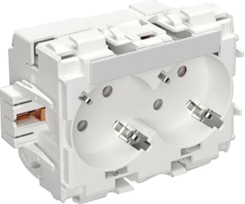 Wibe Group STA501004 Socket Outlet 2-Way Master QC without Cover
