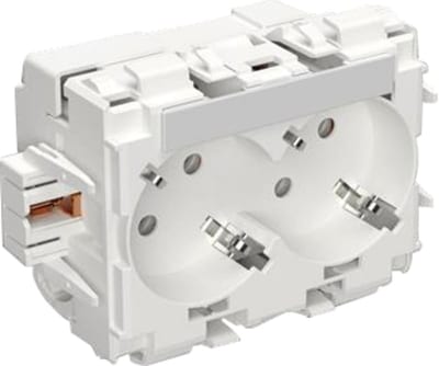 Wibe Group STA501004 Socket Outlet 2-Way Master QC without Cover