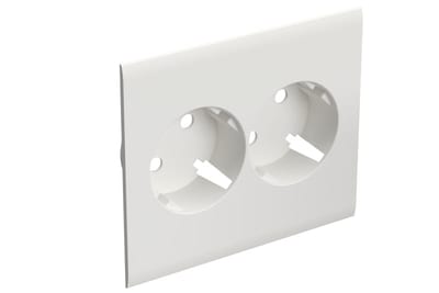 Front Cover 2-Way Slave White RAL 9003
