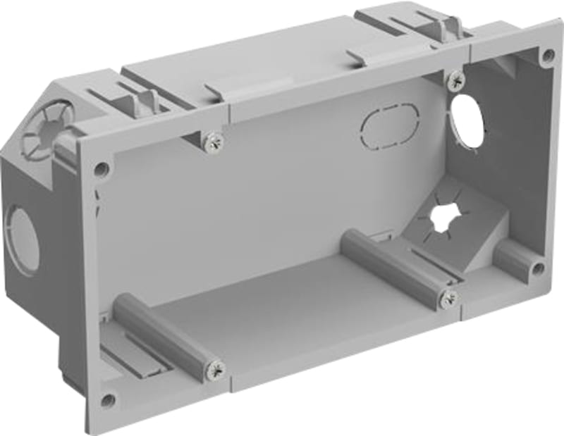 Inst. box double without cover (STA501029)