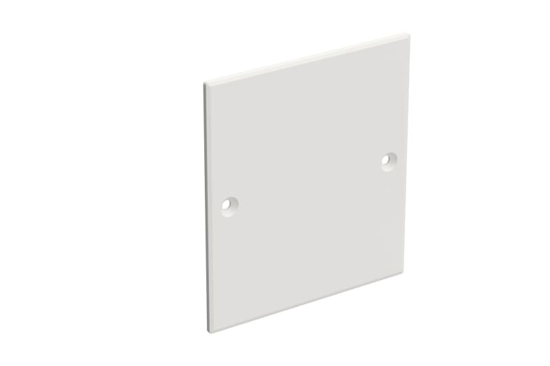 Cover inst. box singel White 9003 (STA501030)