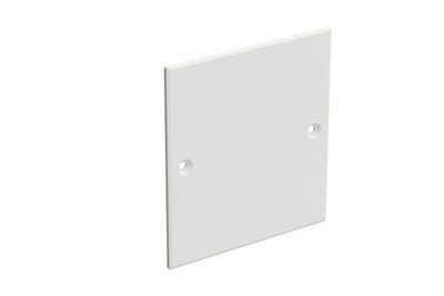 Cover inst. box singel White 9003