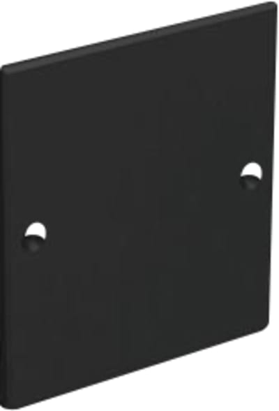 Cover inst. box singel Black 9017