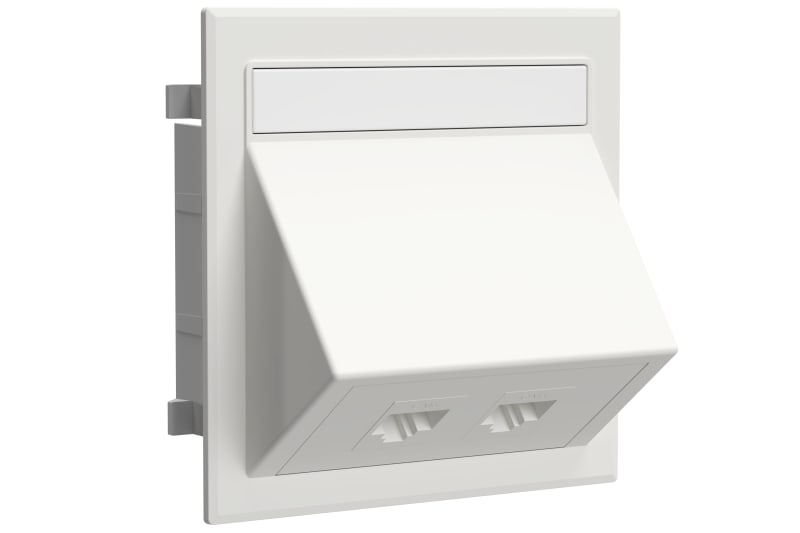 Data RJ45 kit Cat 6 keystone White 9003 (STA501050)